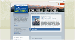 Desktop Screenshot of environmentamericacenter.org